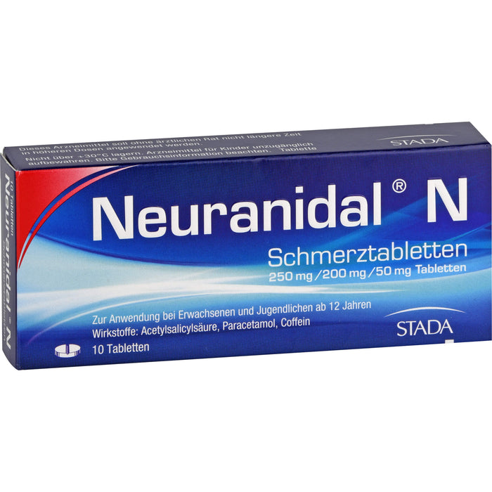 Neuranidal N Schmerztabletten, 10 pcs. Tablets