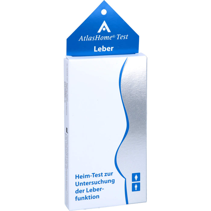 AtlasHome Test Heim-Test zur Untersuchung der Leberfunktion, 2 pcs. Test strips