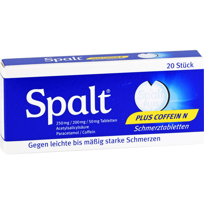 Spalt plus Coffein N Schmerztabletten, 20 pc Tablettes