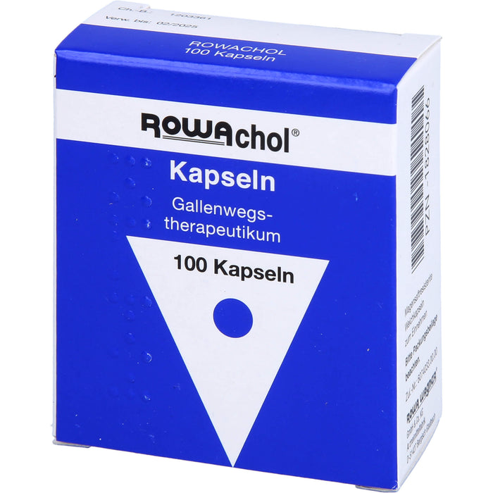 ROWAchol Kapseln Gallenwegstherapeutikum, 100 St. Kapseln