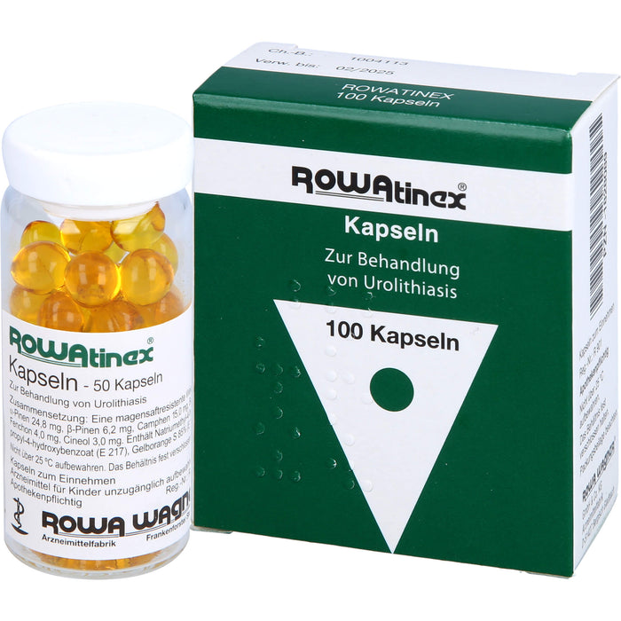 ROWAtinex Kapseln zur Behandlung von Urolithiasis, 100 St. Kapseln