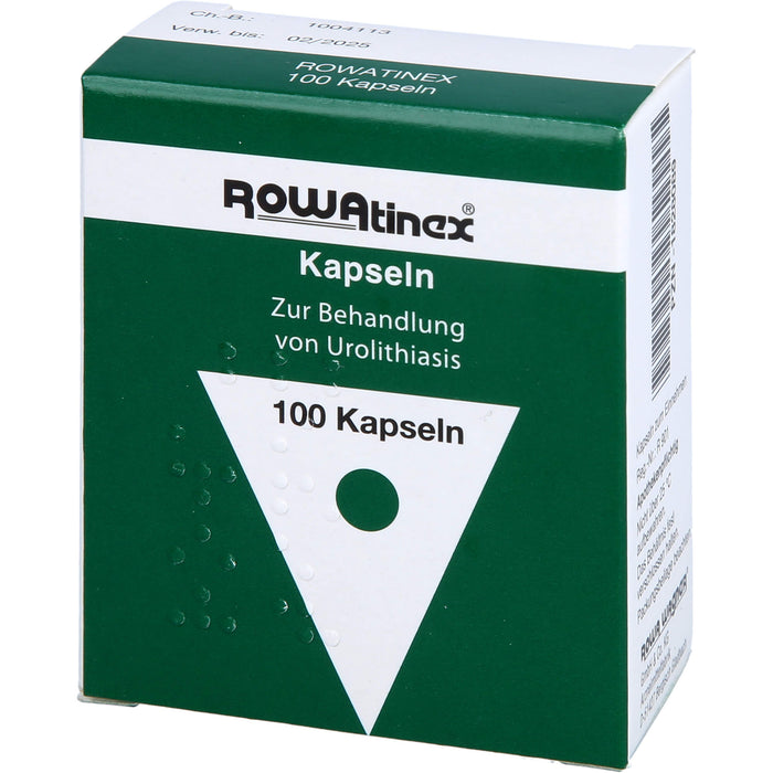 ROWAtinex Kapseln zur Behandlung von Urolithiasis, 100 pcs. Capsules