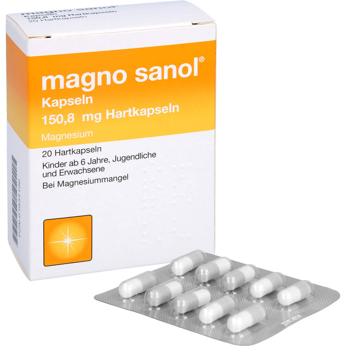 magno sanol Kapseln, 20 pc Capsules