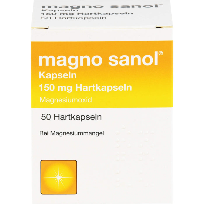 magno sanol Kapseln, 50 St. Kapseln