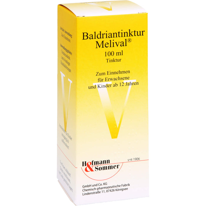 Baldriantinktur Melival, 100 ml Lösung