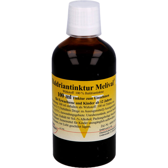 Baldriantinktur Melival, 100 ml Lösung