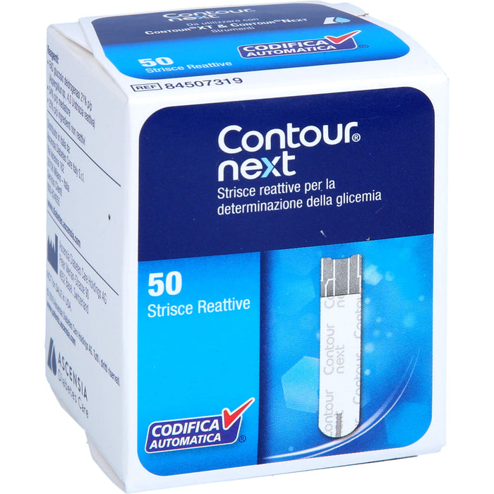 Contour Next axicorp Sensoren, 50 St. Teststreifen