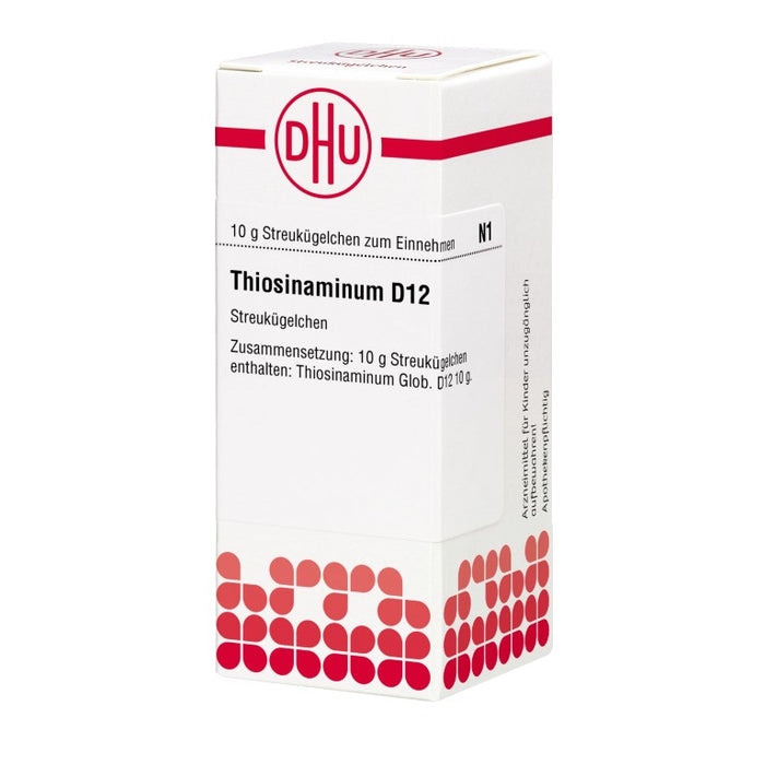 DHU Thiosinaminum D12 Streukügelchen, 10 g Globuli