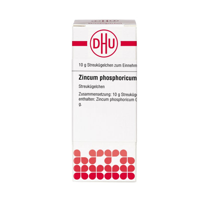 DHU Zincum phosphoricum D12 Streukügelchen, 10 g Globuli