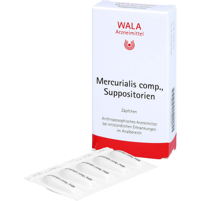 WALA Mercurialis comp. Zäpfchen, 10 pcs. Suppositories