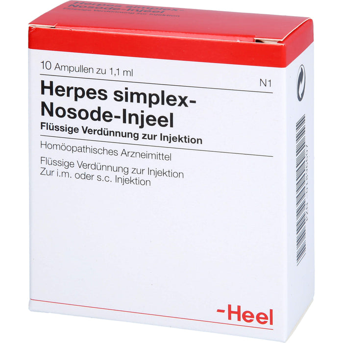 Herpes simplex-Nosode-Injeel Ampullen, 10 pcs. Ampoules