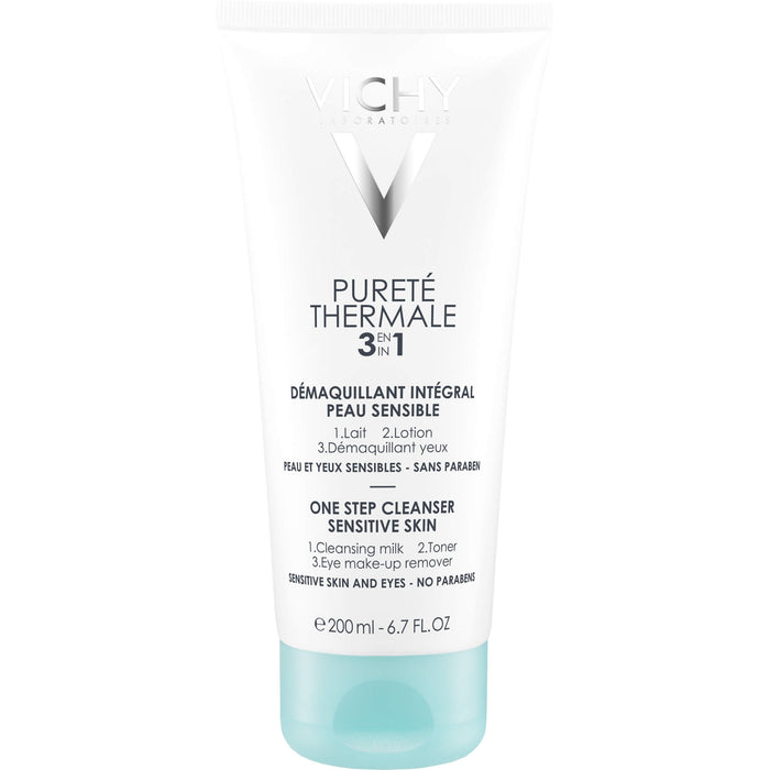 VICHY Pureté Thermale 3 in 1 Reinigungsmilch, 200 ml Creme