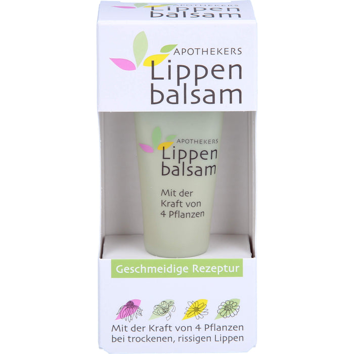 Apothekers Lippenbalsam bei trockenen, rissigen Lippen, 8 ml Creme