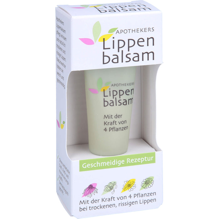 Apothekers Lippenbalsam bei trockenen, rissigen Lippen, 8 ml Creme