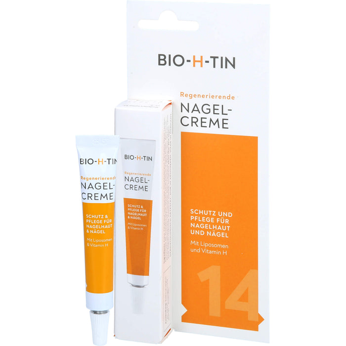 BIO-H-TIN Regenerierende Nagelcreme, 8 ml Creme