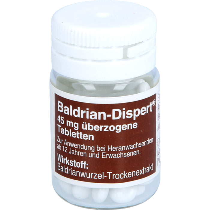 Baldrian-Dispert 45 mg überzogene Tabletten, 50 St. Tabletten