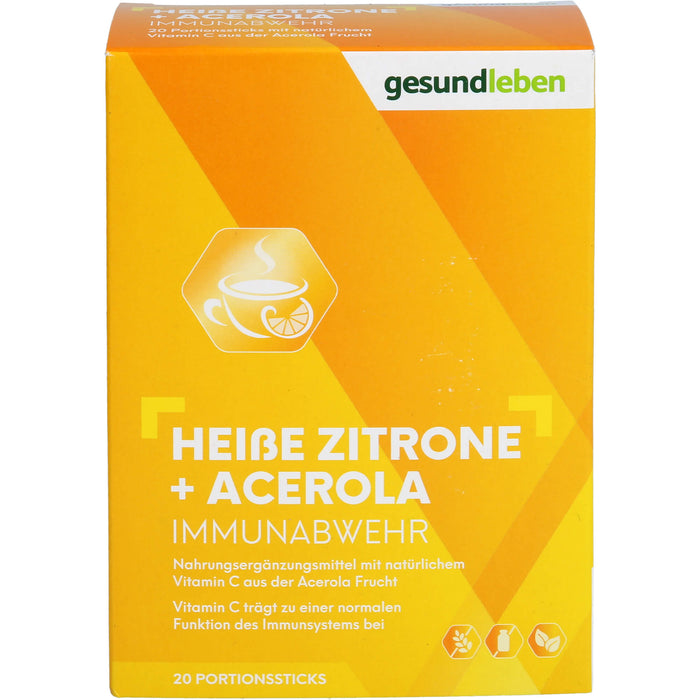 gesund leben Heiße Zitrone + Acerola, 20 St PUL