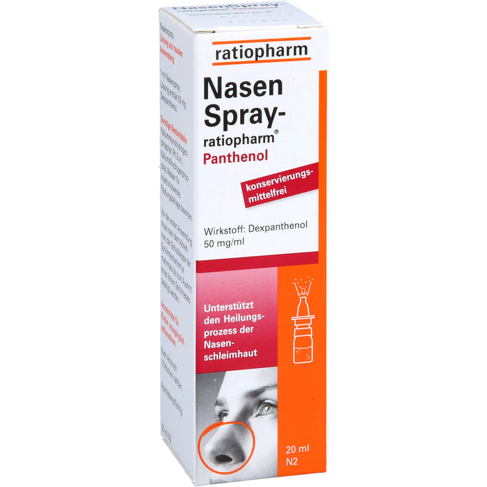 NasenSpray-ratiopharm Panthenol, 20 ml Solution