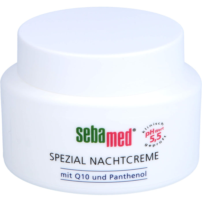 sebamed spezial Nachtcreme mit Q10 und Panthenol, 75 ml Crème