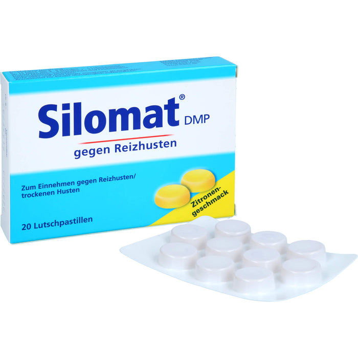 Silomat DMP Lutschpastillen Zitronen-Geschmack, 20 St. Tabletten