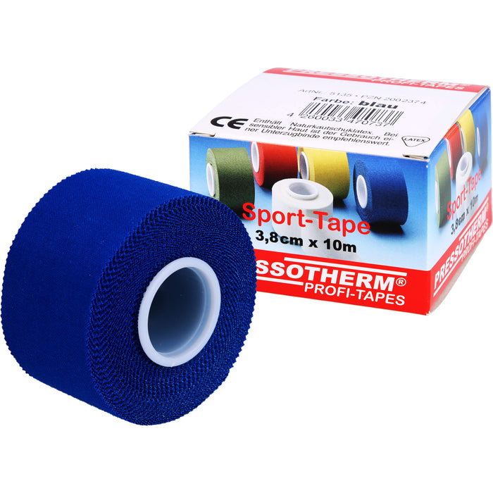 Pressotherm Sport-Tape blau 3,8cmx10m, 1 St VER