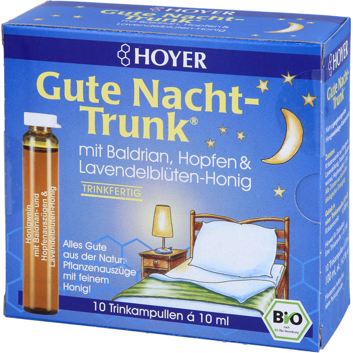 HOYER Gute Nacht-Trunk Trinkampullen, 10 pcs. Ampoules