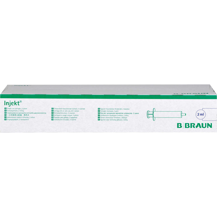 BRAUN INJ SPR LUERK ZENT, 100X2 ml SRI