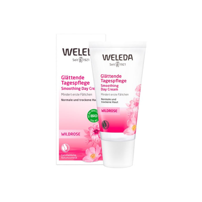 WELEDA Wildrose glättende Tagespflege, 30 ml Crème