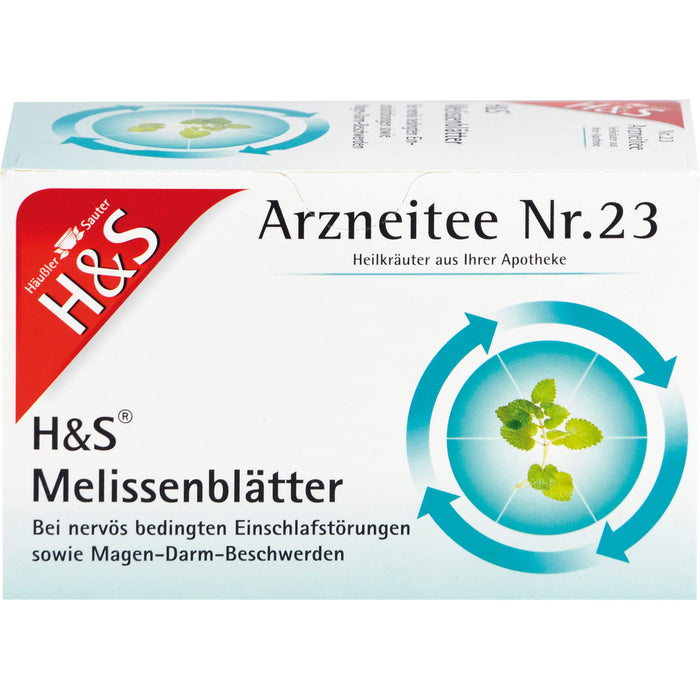 H&S Melissentee, 20 pc Sac filtrant