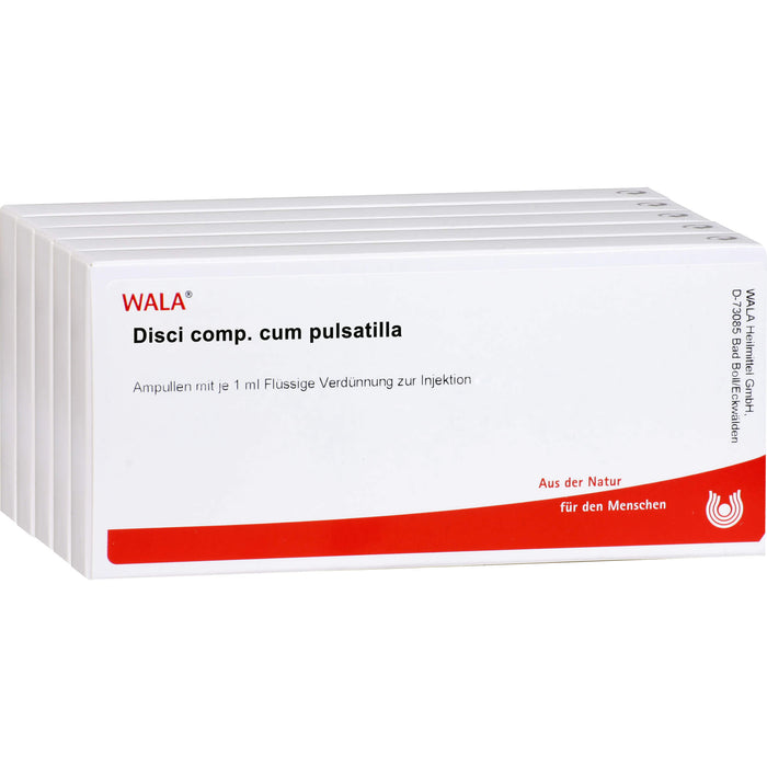 WALA Disci comp. cum Pulsatilla flüssige Verdünnung, 50 pc Ampoules