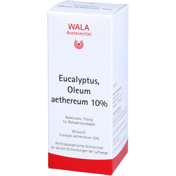 WALA Eucalyptus Oleum aethereum 10% Badezusatz, 100 ml Huile