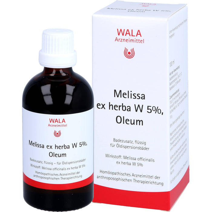 Melissa Ex Herba W 5% Oleum, 100 ml OEL