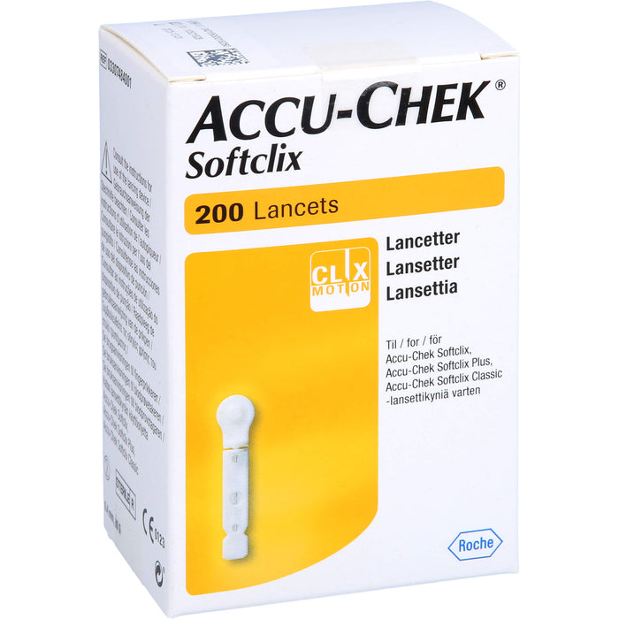 ACCU CHEK SOFTCLIX LANCET, 200 St LAN