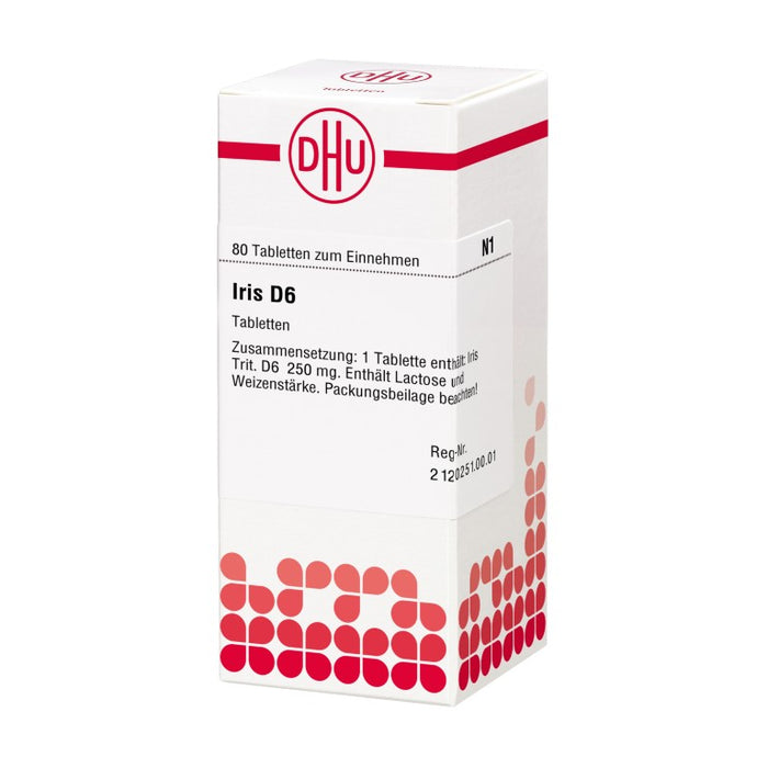 DHU Iris D6 Tabletten, 80 pcs. Tablets