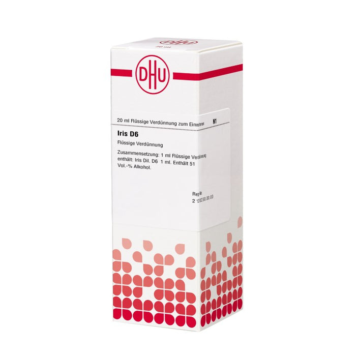 DHU Iris D6 Dilution, 20 ml Lösung