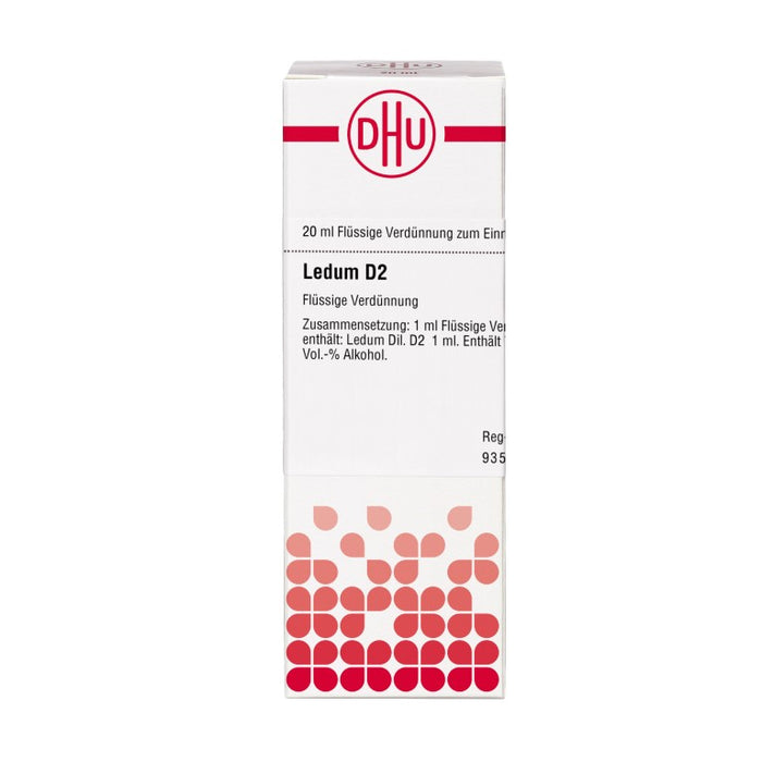 DHU Ledum D2 Dilution, 20 ml Lösung