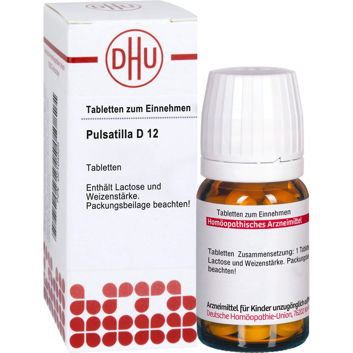 DHU Pulsatilla D12 Tabletten, 80 St. Tabletten