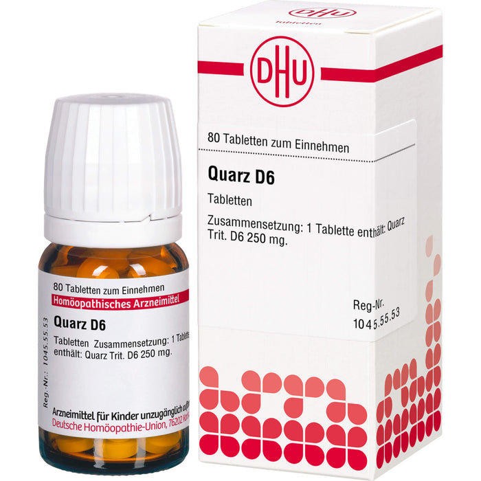 DHU Quarz D6 Tabletten, 80 pcs. Tablets