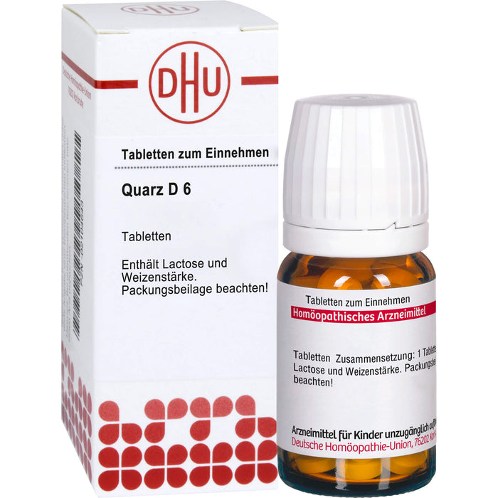 DHU Quarz D6 Tabletten, 80 pc Tablettes