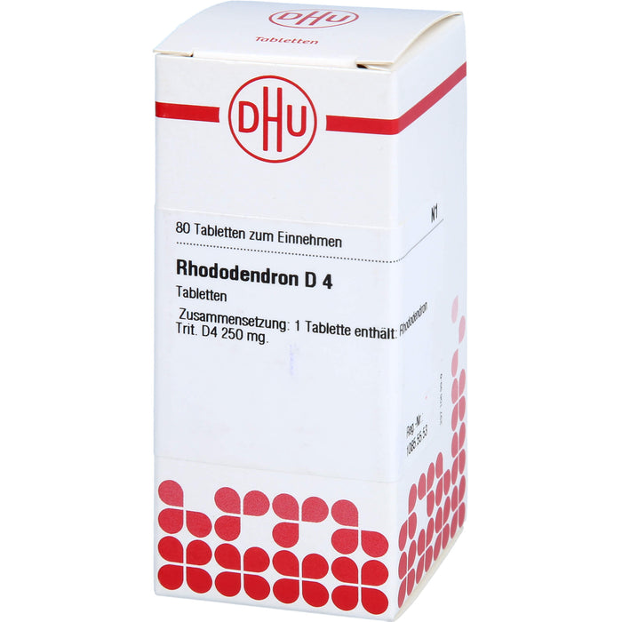 Rhododendron D4 DHU Tabletten, 80 St. Tabletten