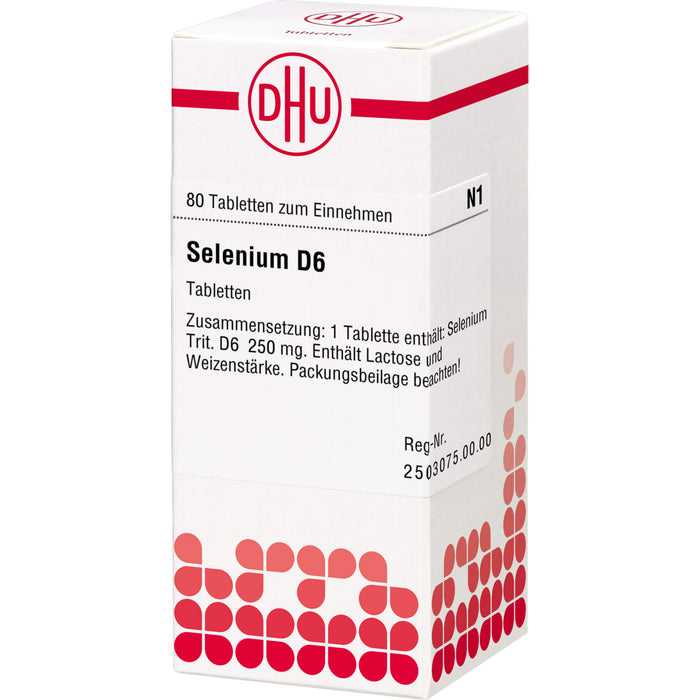 DHU Selenium D6 Tabletten, 80 pcs. Tablets