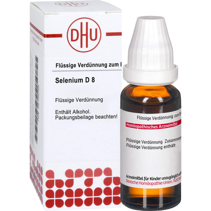 Selenium D8 DHU Dilution, 20 ml Lösung