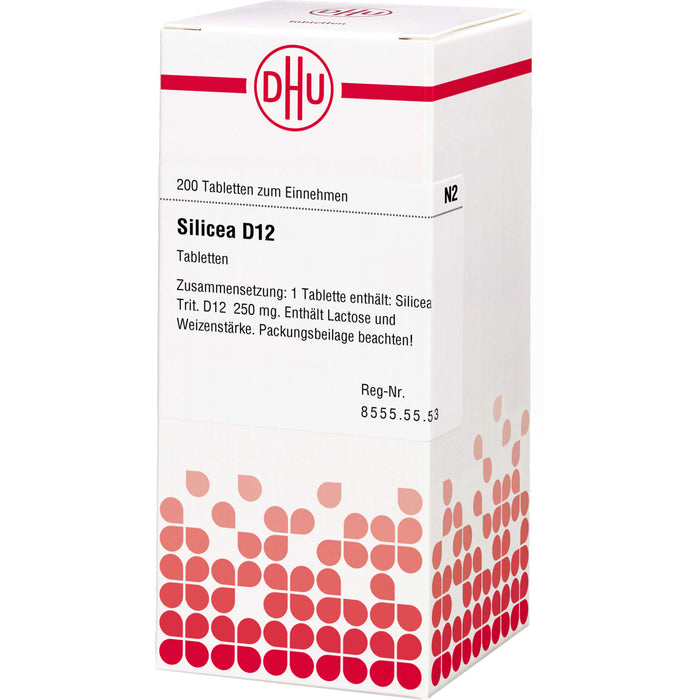 DHU Silicea D12 Tabletten, 200 St. Tabletten