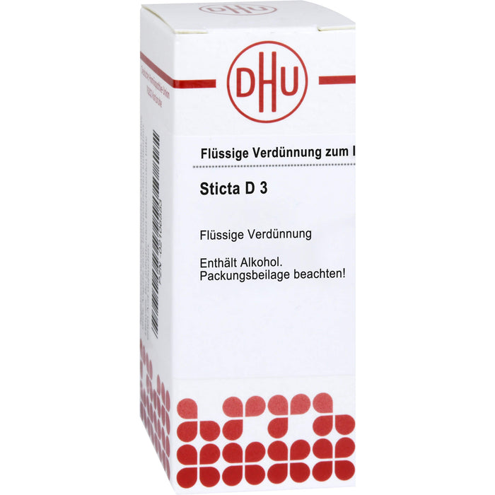 DHU Sticta D3 Dilution, 20 ml Lösung