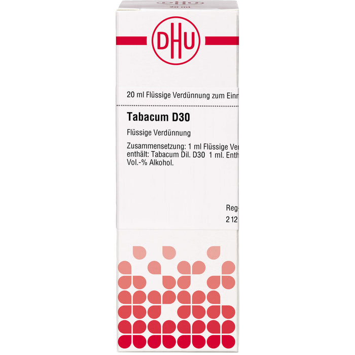 DHU Tabacum D30 Dilution, 20 ml Lösung