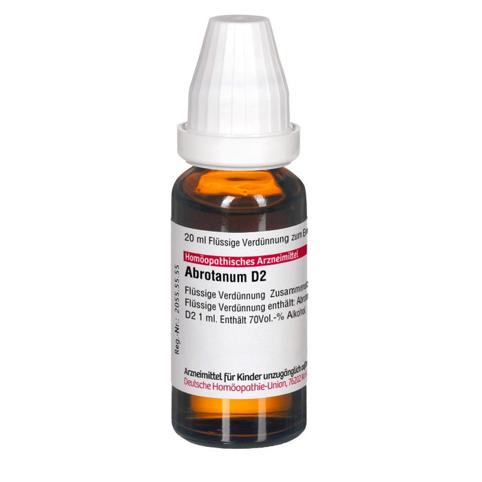 DHU Abrotanum D2 Dilution, 20 ml Lösung