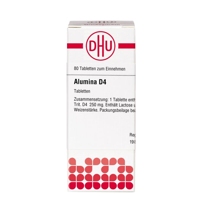 DHU Alumina D4 Tabletten, 80 pc Tablettes