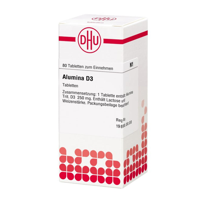 DHU Alumina D3 Tabletten, 80 St. Tabletten