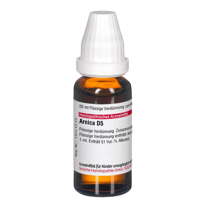 DHU Arnica D5 Dilution, 20 ml Lösung