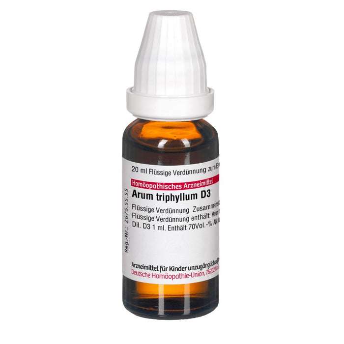 DHU Arum triphyllum D3 Dilution, 20 ml Lösung